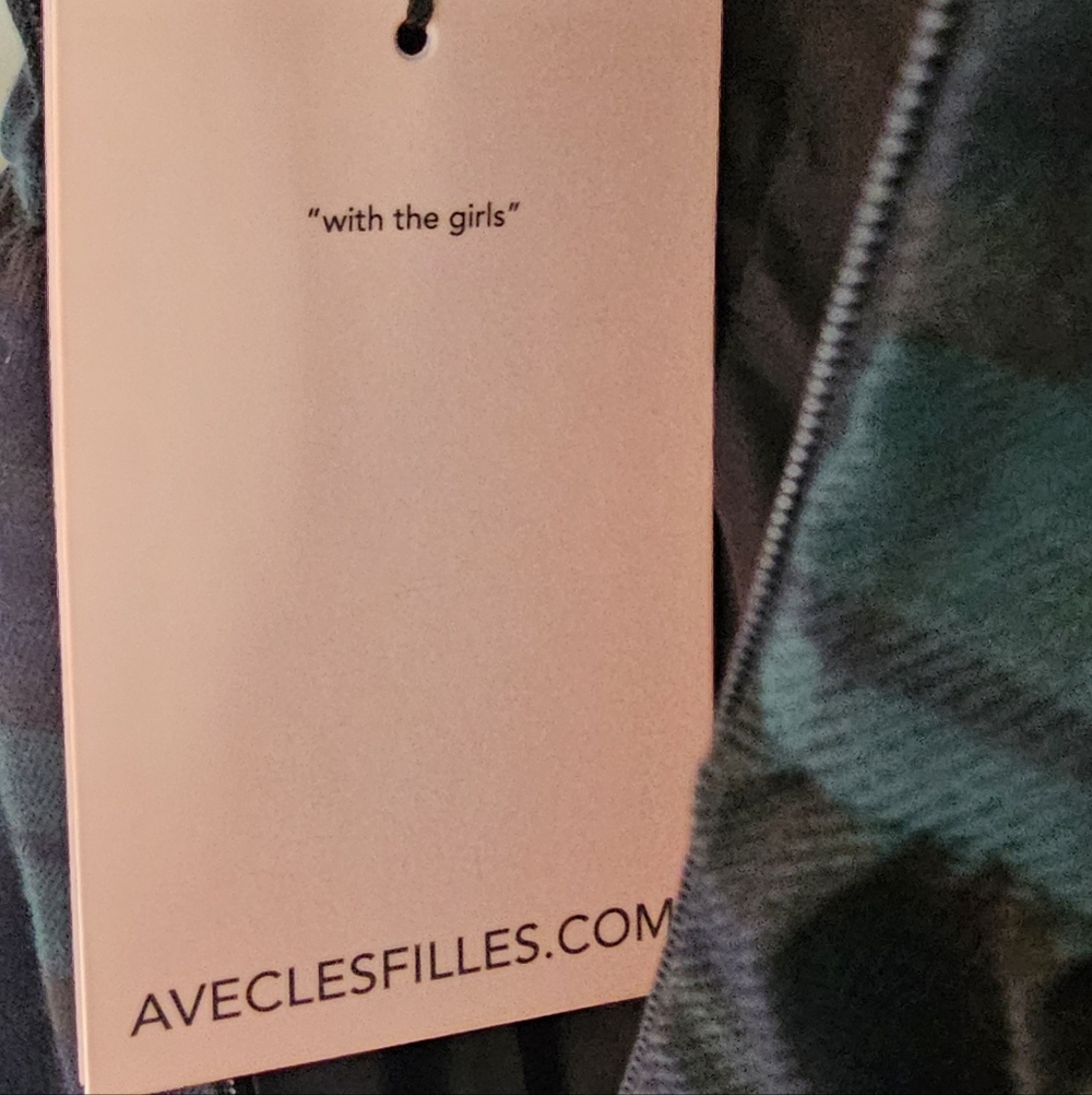 NWT Avec Les Filles Plaid Bow Fit & Flare Mini Dress Size 8 - Picture 10 of 10